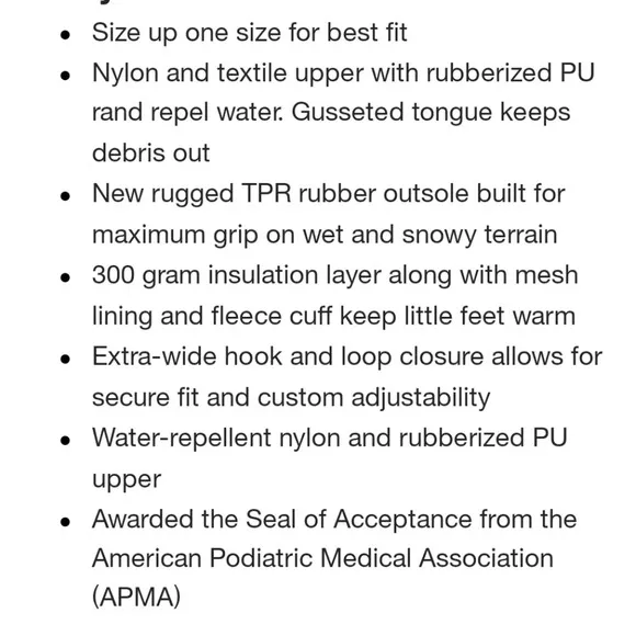 See Kai Run Blake Winter Girl Insulated Boots 6