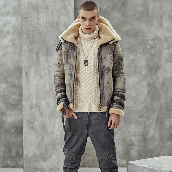 Shearling Aviator Jacket