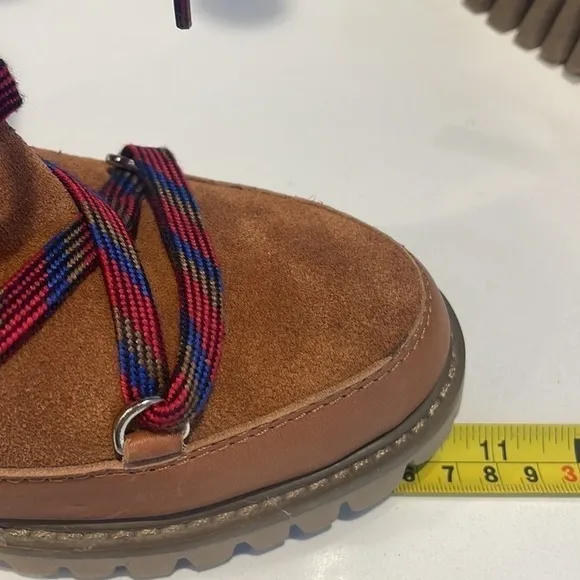 Shoe The Bear Fara Snow Suede Wedge Boot in Tan—BEAUTIFUL!!  New without Box!