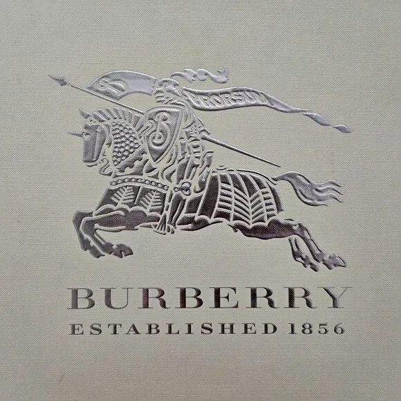 Size 37 Burberry Knee High Black Rain Boots