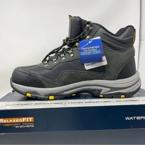 Skechers Trego Pacifico Men's Size 13 Waterproof Hiking Boots Gray New