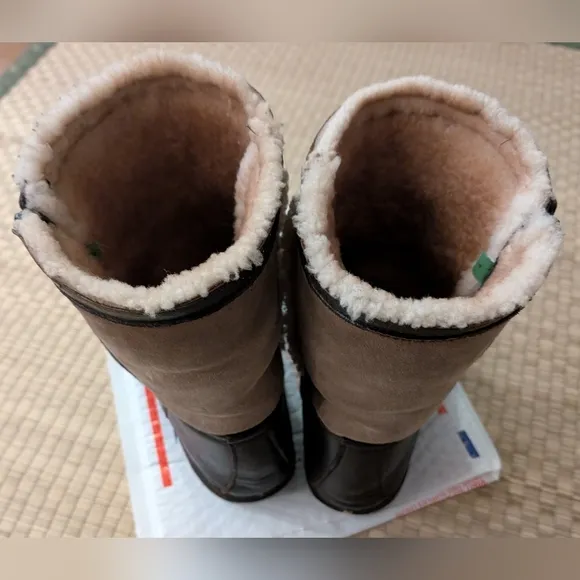 Softstar Phoenix Boots Barefoot Sheepskin Leather Unisex Size 11 Made in USA