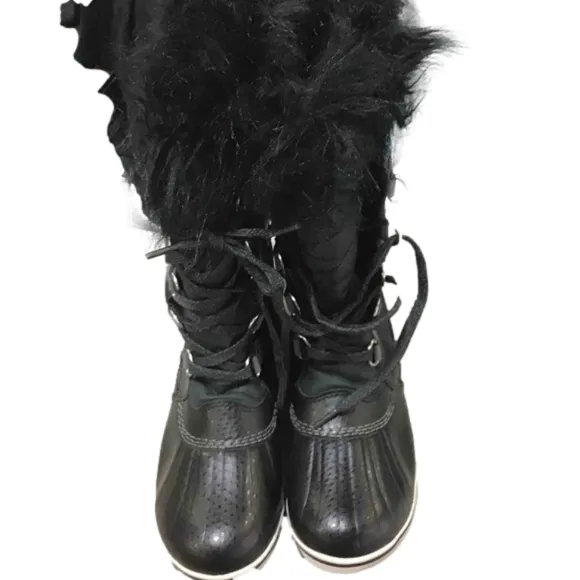 Sorel Black Winter Boots Size 7 New