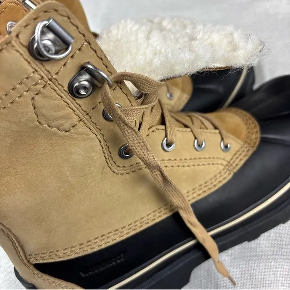 Sorel Boots &amp; Footwear Caribou Storm Waterproof Winter Boot Mens Buff  Size 11