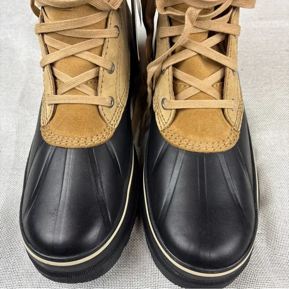 Sorel Boots &amp; Footwear Caribou Storm Waterproof Winter Boot Mens Buff  Size 11