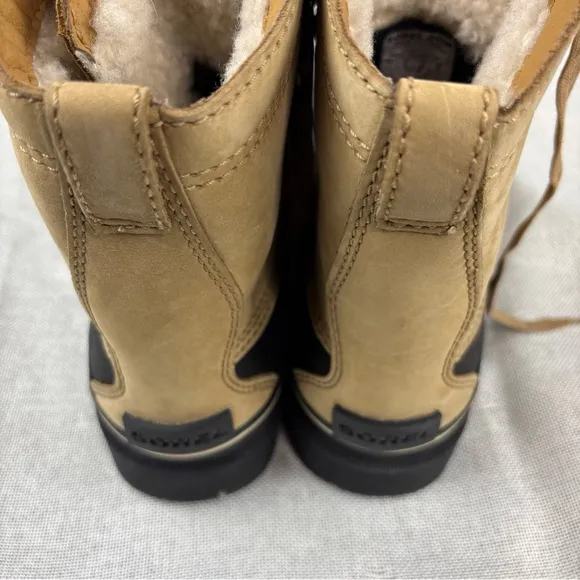 Sorel Boots &amp; Footwear Caribou Storm Waterproof Winter Boot Mens Buff  Size 11