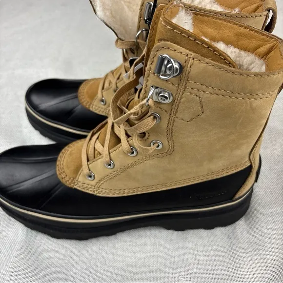 Sorel Boots &amp; Footwear Caribou Storm Waterproof Winter Boot Mens Buff  Size 11