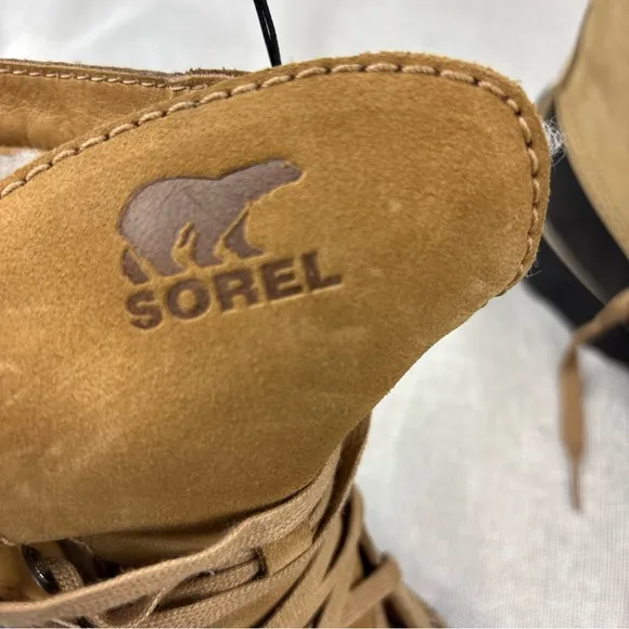 Sorel Boots &amp; Footwear Caribou Storm Waterproof Winter Boot Mens Buff  Size 11