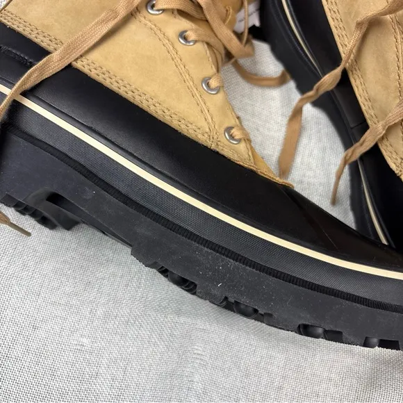 Sorel Boots &amp; Footwear Caribou Storm Waterproof Winter Boot Mens Buff  Size 11
