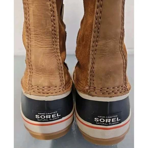 Sorel Boots Joan of Arctic Fleece Winter Waterproof Gorpcore Boots Sz 9.5 EUC