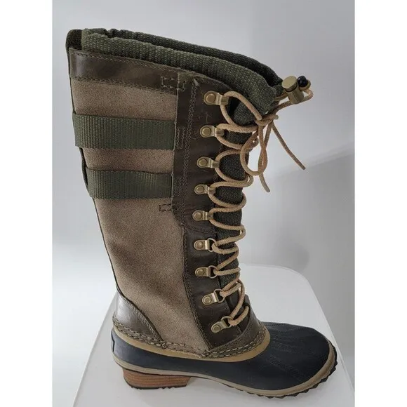 Sorel 'Conquest Carly II' Tall Waterproof Winter Riding Boots