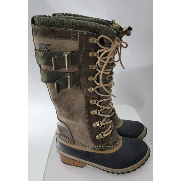 Sorel 'Conquest Carly II' Tall Waterproof Winter Riding Boots