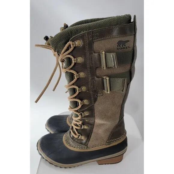 Sorel 'Conquest Carly II' Tall Waterproof Winter Riding Boots