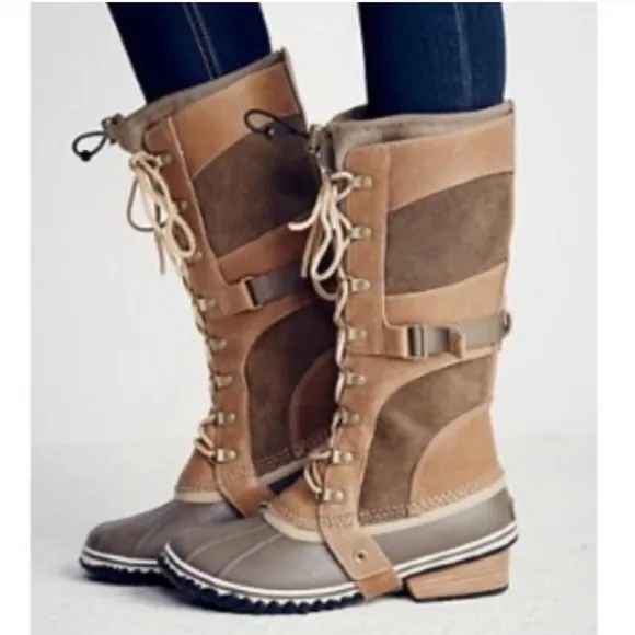 SOREL Conquest Carly II Tall Winter Snow Boot 6.5