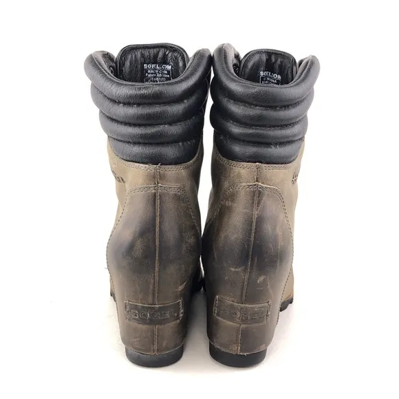 Sorel Conquest Wedge Winter Ankle Boots 7.5
