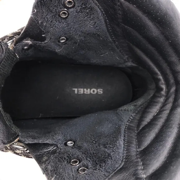 Sorel Conquest Wedge Winter Ankle Boots 7.5