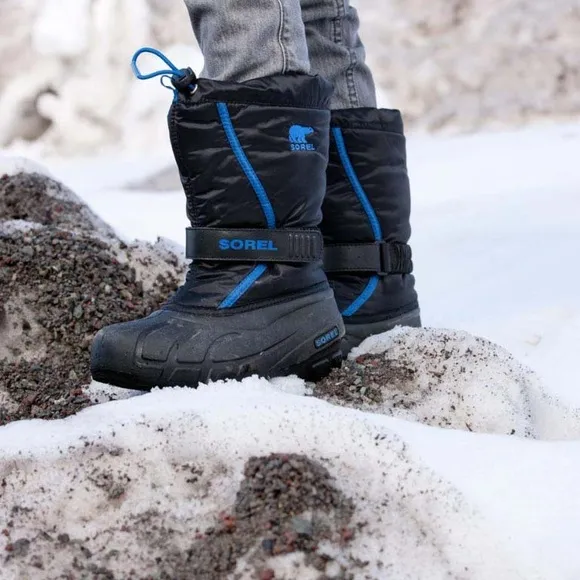 Sorel Flurry snow boots Toddlers 11 blue black