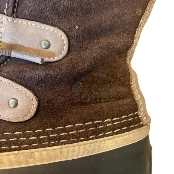 Sorel Joan Of Arctic Brown Boots