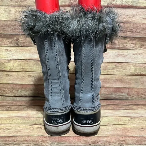 Sorel Joan Of Arctic Grey Winter Boots
