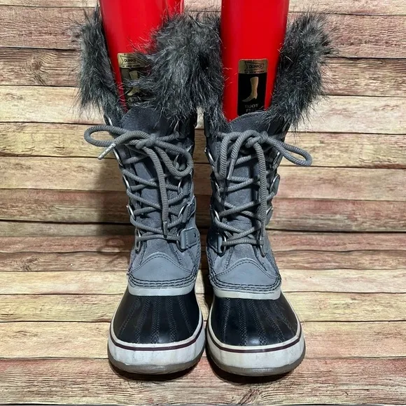 Sorel Joan Of Arctic Grey Winter Boots