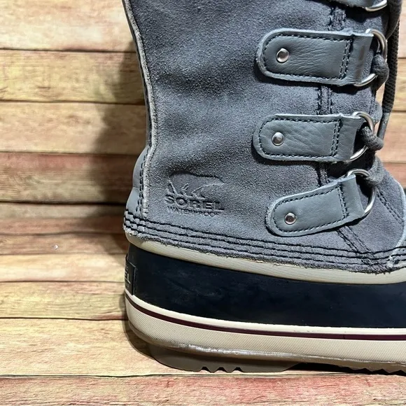 Sorel Joan Of Arctic Grey Winter Boots