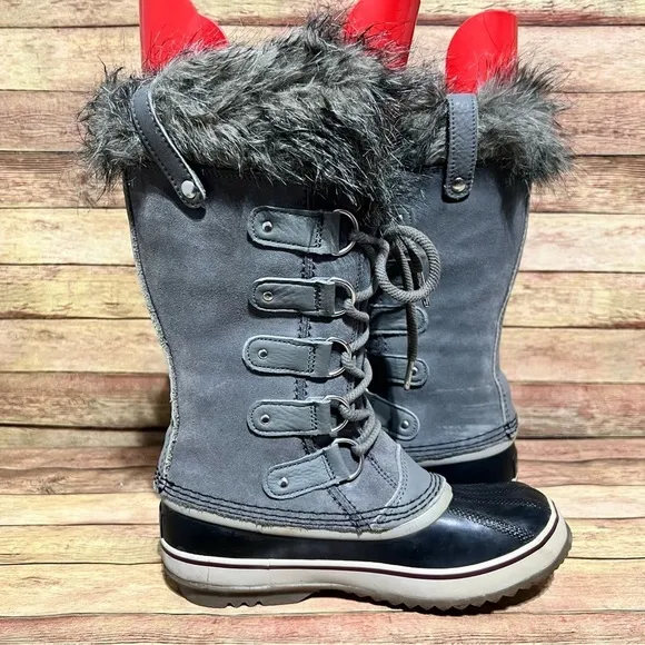 Sorel Joan Of Arctic Grey Winter Boots
