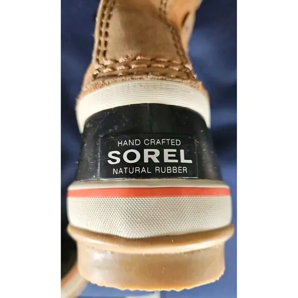 SOREL Joan of Arctic KNIT II SUEDE WINTER BOOTS Sz 8 EUC