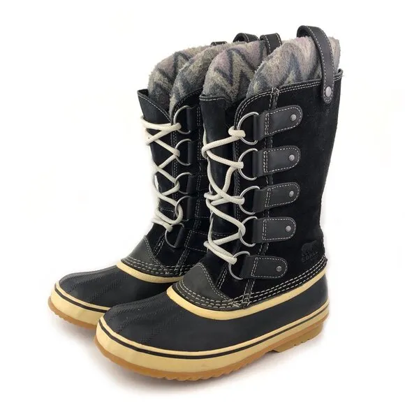Sorel Joan of Arctic Knit II Waterproof Winter Snow Boots 8