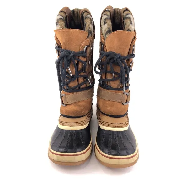 Sorel Joan of Arctic Knit Premium II Elk Winter Boots 9