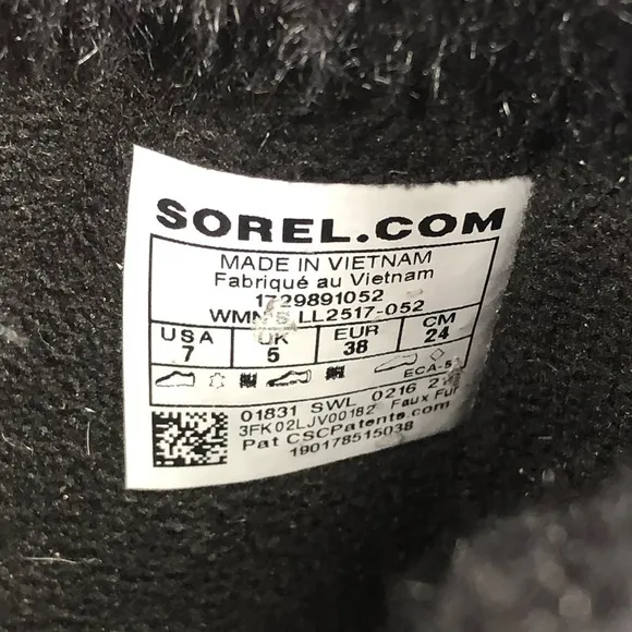 Sorel Joan Of Arctic LL2517-052 Winter Boots US 7