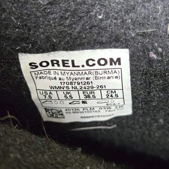 Sorel Joan Of Arctic Snow Boots Size 7.5
