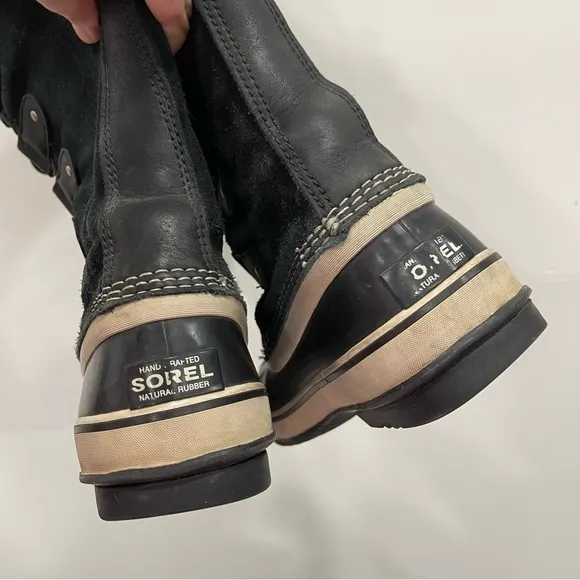 Sorel Joan Of Arctic Snow Boots Winter Black Women’s 11