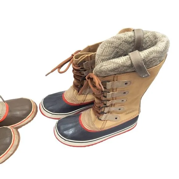 Sorel Joan of Arctic Suede Winter Boots Women's Size 9 Bundle Of 2