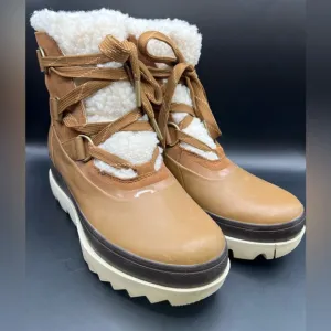 Sorel- Joan of Arctic- Women's Tan Winter Boots, Size:9.5‎