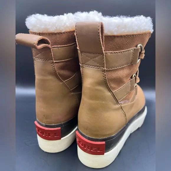 Sorel- Joan of Arctic- Women's Tan Winter Boots, Size:9.5‎