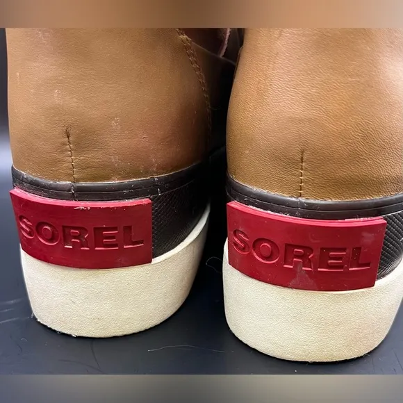 Sorel- Joan of Arctic- Women's Tan Winter Boots, Size:9.5‎