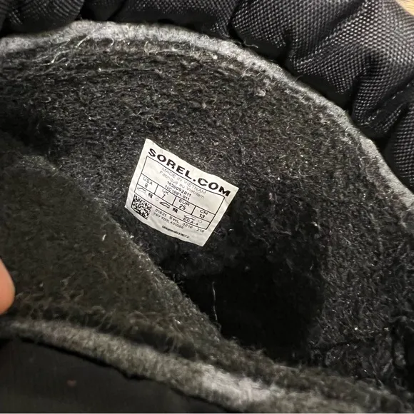 Sorel Kids Black Winter Boots