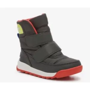Sorel Kids Whitney II Strap Waterproof Winter Boots Jet Poppy Red Size 8 New