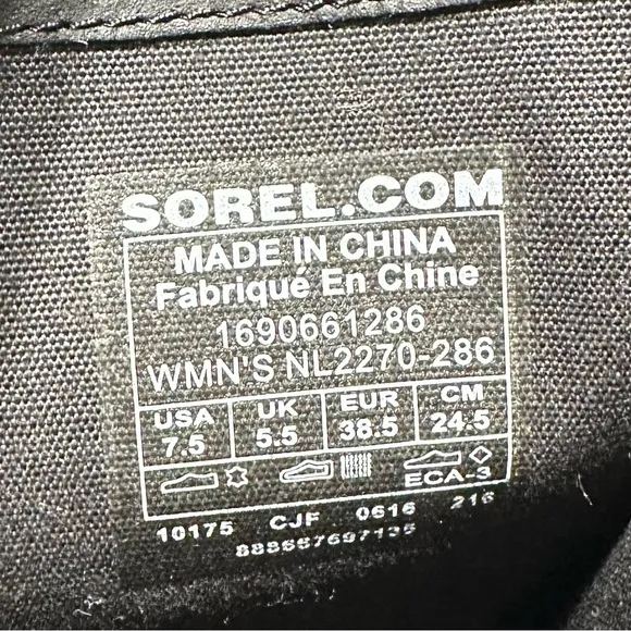 Sorel Lolla Tall Buckle Equestrian Elk Autumn Waterproof Leather Boots NWT
