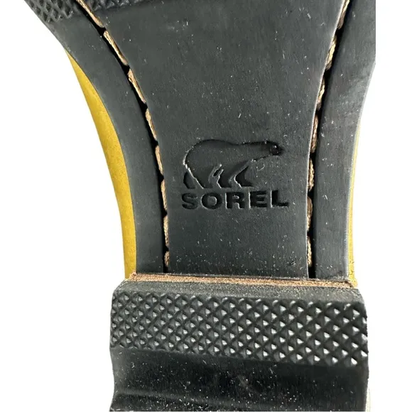 Sorel Lolla Tall Buckle Equestrian Elk Autumn Waterproof Leather Boots NWT