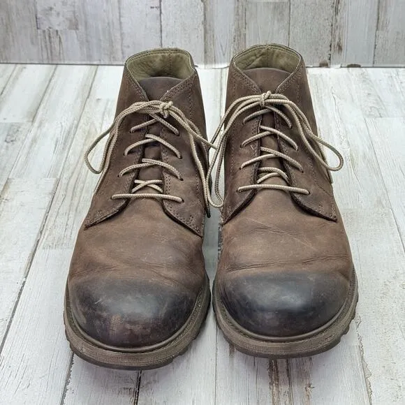 Sorel Madson II Chukka WP Men's Leather Waterproof Boots, Tobacco Size 13