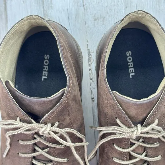 Sorel Madson II Chukka WP Men's Leather Waterproof Boots, Tobacco Size 13