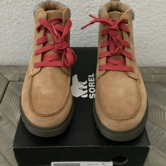 SOREL Madson Waterproof Moc Toe Boot (Little Kid) 3 M