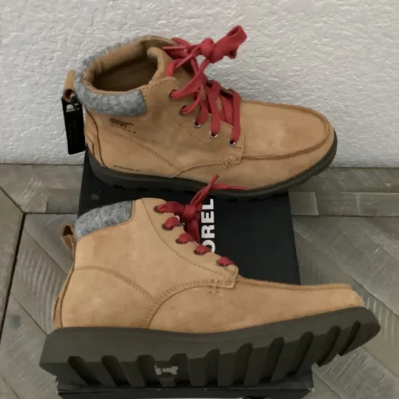 SOREL Madson Waterproof Moc Toe Boot (Little Kid) 3 M