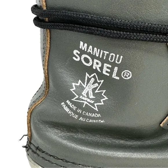 Sorel Manitou Waterproof Lace Up Winter Boots