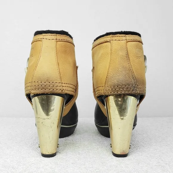 SOREL Medina II Heeled Platform Ankle Boots US 9.5 Waterproof