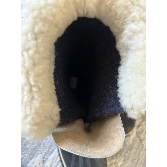 Sorel Men's Caribou‎ Boots Size 10 Made In Canada Kaufman Wool Liners Winter