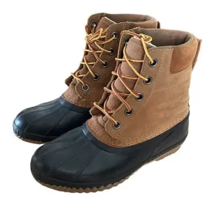 Sorel Men's Leather Cheyanne II Lace Duck Rain Snow Boot Size 6