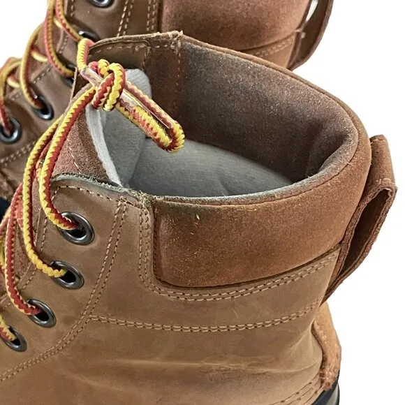 Sorel Men's Leather Cheyanne II Lace Duck Rain Snow Boot Size 6