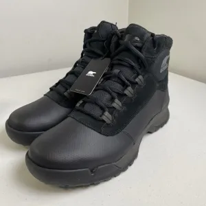 Sorel Men’s Size 11 Buxton Lite Lace Waterproof Boots Black Insulated